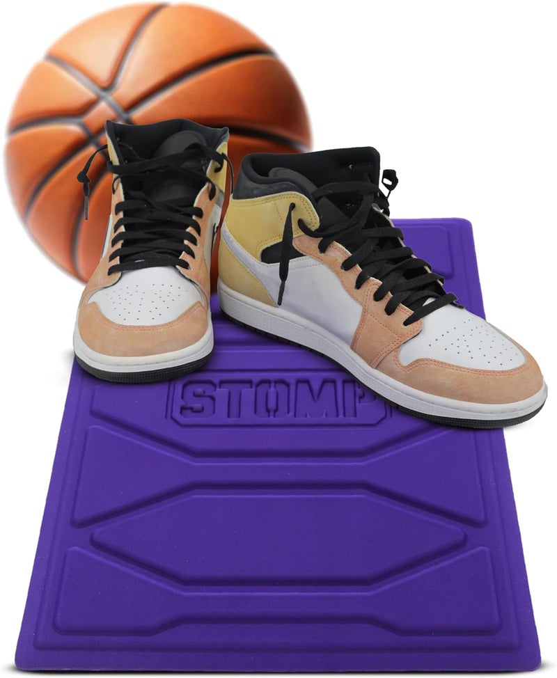 STOMP Store Athletics: Reusable Mini Traction Mat for Volleyball & Basketball Shoes - Alternative for Basketball Sticky Mats for Shoes - Durable & Non-Slip Shoe Cleaning Pad - 11"x15" - Image 5
